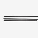 Extruded Aluminum and Vinyl Jamb-Up Weatherstrip Heavy-Duty Aluminum for Residential and Commercial Use, Frame Weatherstrip. | Colors:  Black | 36" x 80" - Weather Stripping |