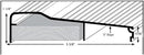 Premium Aluminum Door Threshold –, 36-48-72-95, Inch – Weatherproof, Easy DIY Installation for Residential & Commercial Doors”