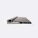 Adjustable Threshold Clip-in Extension - | Colors: Clear Anodized / Black  |  Sizes: 36",  42", 72"|