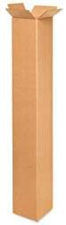 Tall Corrugated Boxes - 25/bundle different models available heavy duty (5x5x48)