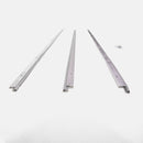 Extruded Aluminum and Vinyl Jamb-Up Weatherstrip Heavy-Duty Aluminum for Residential and Commercial Use, Frame Weatherstrip. | Colors:  Silver | 36" x 80" - Weather Stripping - |