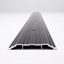 4" Double-Sided  Aluminum Threshold - | Colors: Black / Clear Anodized  |  Sizes: 36",  48", 72"|