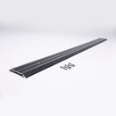 4" Double-Sided  Aluminum Threshold - | Colors: Black / Clear Anodized  |  Sizes: 36",  48", 72"|