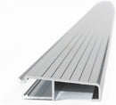 High Quality Aluminum Door Threshold – Black, White & Clear Anodized – 36"/48"/72" – Adjustable Clip-In Extension – Waterproof – Residential & Commercial