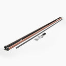 Inbar Hardware Aluminum T-Astragal for French & Double Doors Aluminum T-Astragal for French & Double Doors – USA | Walnut Finish