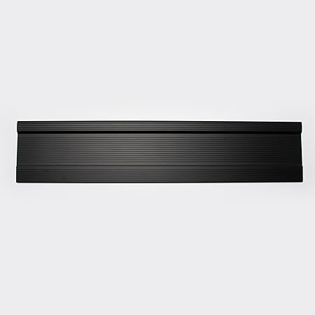 6" Gentle Slope Aluminum Threshold - | Colors: Black / Clear Anodized / Gold  |  Sizes: 36", 48", 72" |