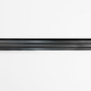 2" U-Shaped Door Bottom with Waterproof Drip Cap Seal | Colors: Black / Clear Anodized  |  Sizes: 36",  42", 72"|