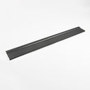 6" aluminum door thresholds in black