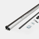 Inbar Hardware Aluminum T-Astragal: for Double Doors/French Doors