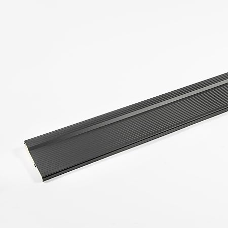 6" Gentle Slope Aluminum Threshold - | Colors: Black / Clear Anodized / Gold  |  Sizes: 36", 48", 72" |