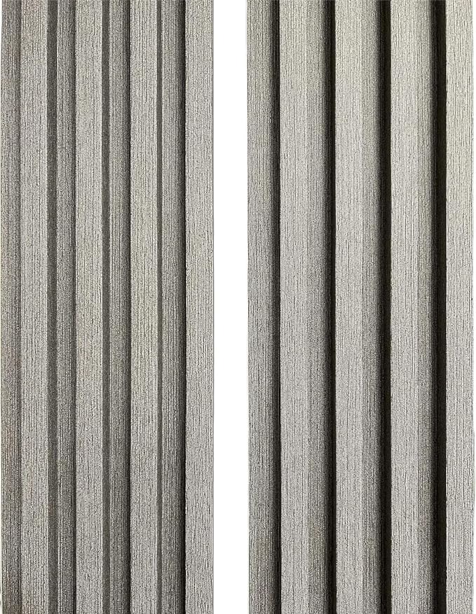 Wooden Interlocking Wall Panels.  | Colors: Black / Walnut / Oak / Gray | Sizes: 6"-48" |