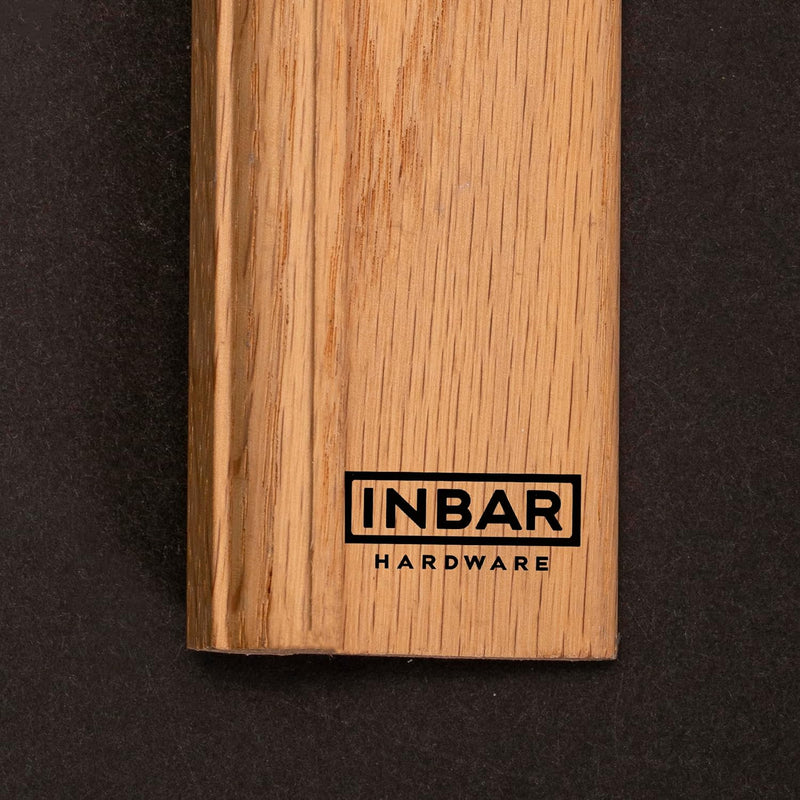 Solid Oak Wood Astragal - Unfinished Preb for Custom Finishing - Astragal Thickness 1-1/4" |  Size: 80" / 96" | Colors: Oak |