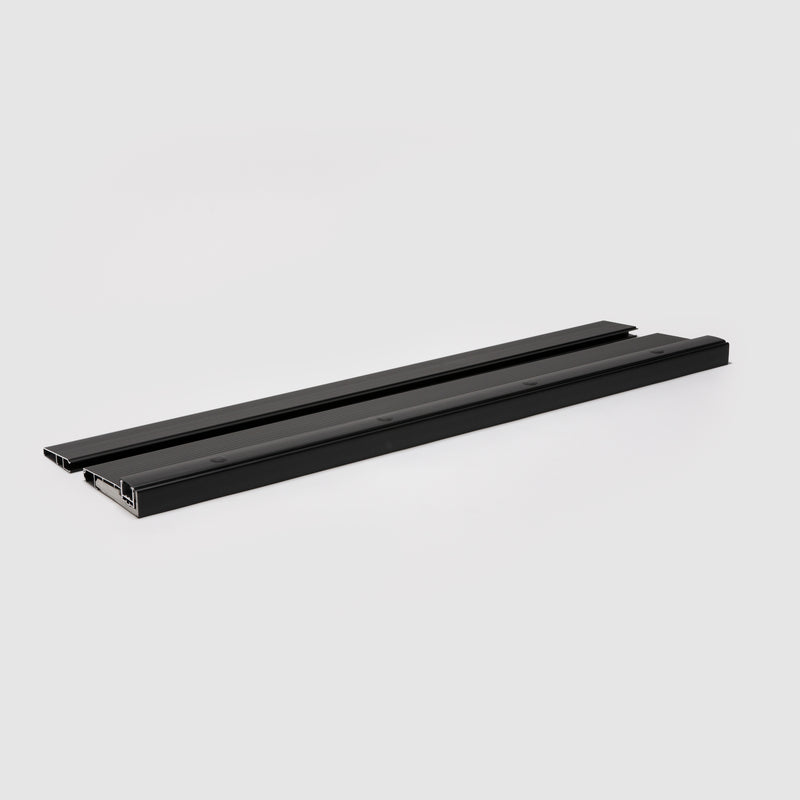 Adjustable Threshold Clip-in Extension - | Colors: Clear Anodized / Black  |  Sizes: 32",  46", 48"|