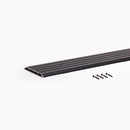 Aluminum-ADA Threshold 5" Inch Wide - Residential/Commercial use. Saddle/Handicap- | Colors: Black  |  Sizes: 36",  42", 72"|