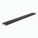 Inswing Threshold-Small Gap- with Exterior Long Cover Aluminum Sill with Wood Insert - | Colors: Black  |  Sizes: 36", 48", 72" | (Copy)