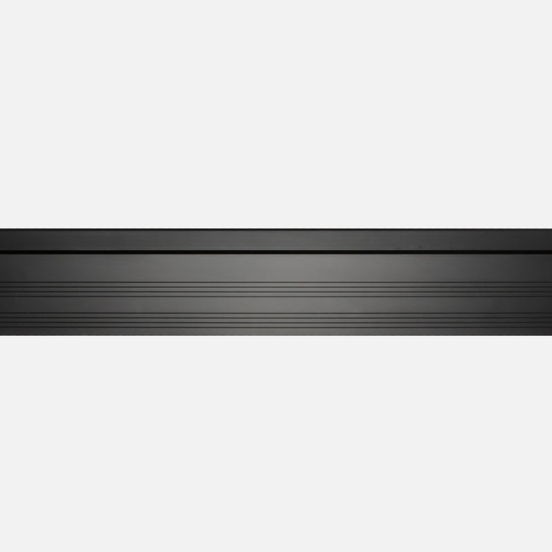 Inswing Threshold-Small Gap- with Exterior Long Cover Aluminum Sill with Wood Insert - | Colors: Black  |  Sizes: 36", 48", 72" | (Copy)
