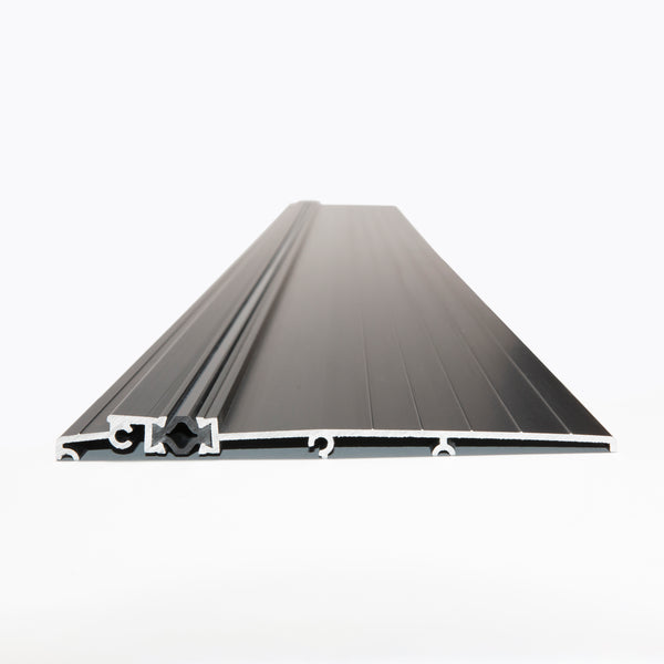 Thermal Break Threshold keeps The Hot/Cold Air Out - energy efficiency Aluminum Sill - | Colors: Clear Anodized / Black : 36" / 48" / 72" | (Copy)