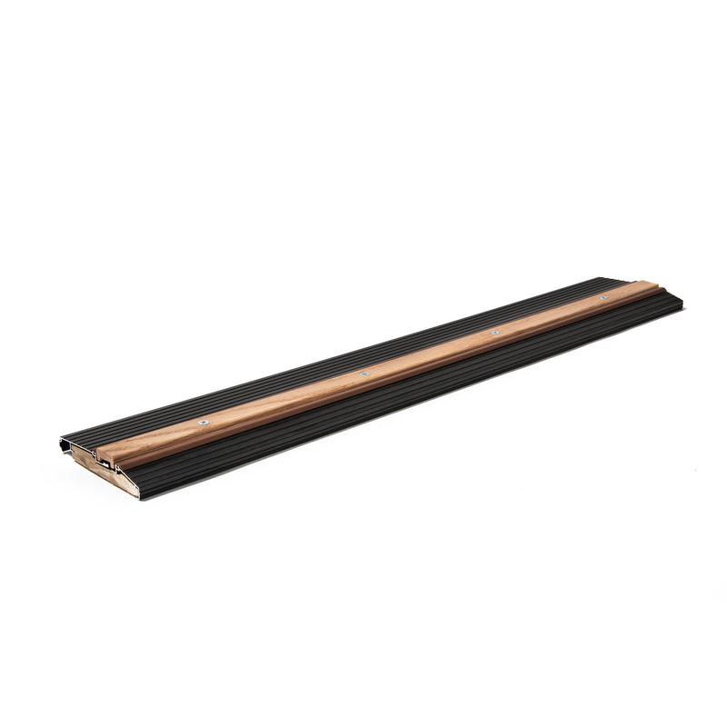 Aluminum Outswing Adjustable Threshold – | Sizes: 36", 48", 72" |  Colors: Black |