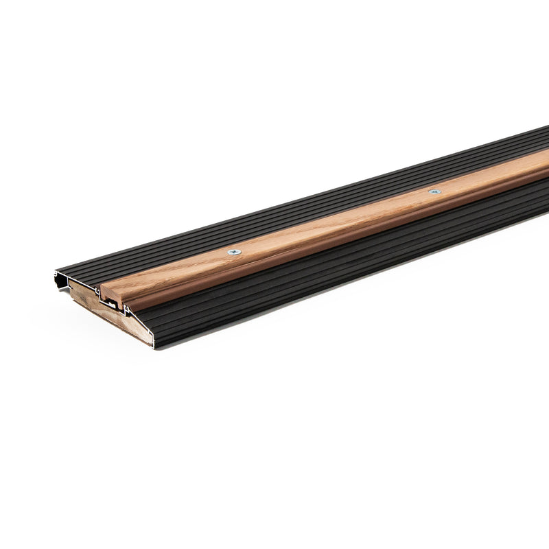 Aluminum Outswing Adjustable Threshold – | Sizes: 36", 48", 72" |  Colors: Black |