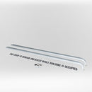 Commercial Graded Storefront Aluminum Door – Glass Door | Colors: Black / Clear Anodized  |