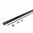 Black Aluminum T-Astragal for Double Doors