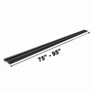 Adjustable Threshold with Rail for Double Screen Doors and Sliding Doors, Heavy-Duty