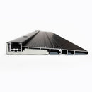 Adjustable Threshold with Rail for Double Screen Doors and Sliding Doors, Heavy-Duty