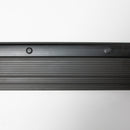 Adjustable Threshold with Rail for Double Screen Doors and Sliding Doors, Heavy-Duty