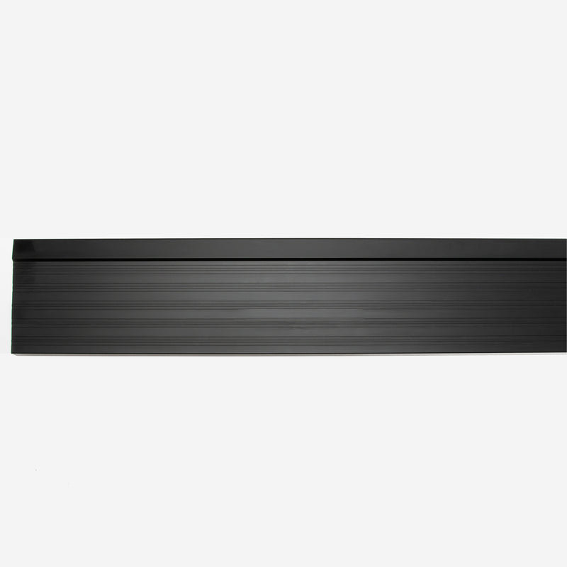 Inswing Threshold with Exterior Long Cover Aluminum Sill with Wood Insert - | Colors: Black  |  Sizes: 36", 48", 72" |