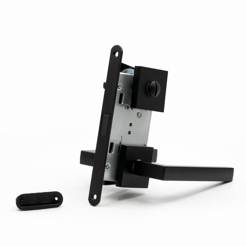 Mortise Magnetic Lock | Colors: Black, Clear Anodized |