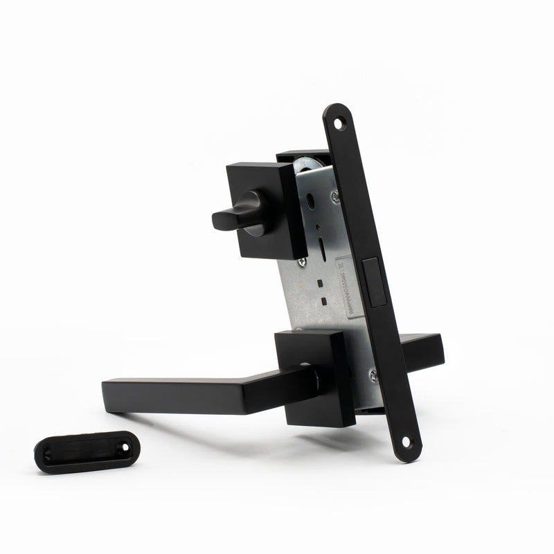 Mortise Magnetic Lock | Colors: Black, Clear Anodized |