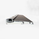 7" Ultra-Wide Adjustable Aluminum Threshold -Add on Extension Compatible - | Colors: Black / Clear Anodized  |  Sizes: 36", 48", 72" || (Copy)