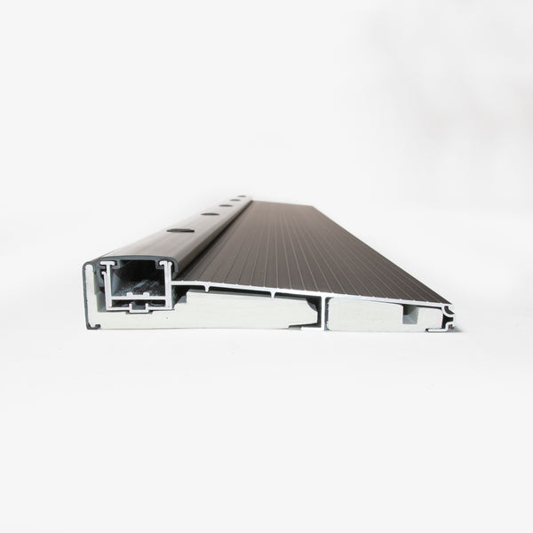 7" Ultra-Wide Adjustable Aluminum Threshold -Add on Extension Compatible - | Colors: Black / Clear Anodized  |  Sizes: 36", 48", 72" || (Copy)