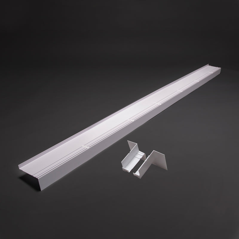 Under Sill Outpour  Protection - | Colors: White  |  Sizes: 80" x 4.56 / 80" x 6.56  |