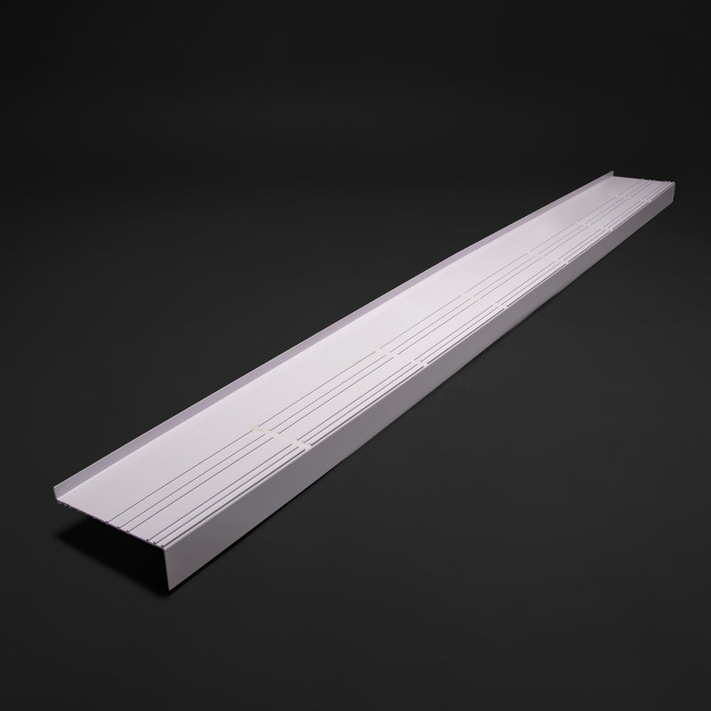 Under Sill Outpour  Protection - | Colors: White  |  Sizes: 80" x 4.56 / 80" x 6.56  |