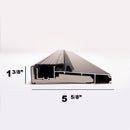 Aluminum Outdoor Swing Threshold-Long  | Colors: Black  |  Sizes: 36",  42", 72"
