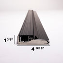 Aluminum Outdoor Swing Threshold-Short Width  | Colors: Black  |  Sizes: 36",  42", 72"|