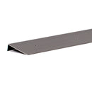Heavy-Duty Aluminum Flat Threshold with Gap Seal – 6" Wide x 1.5" High  | Colors: Black  |  Sizes: 36",  42", 72"|