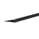 Heavy-Duty Aluminum Flat Threshold with Gap Seal – 6" Wide x 1.5" High  | Colors: Black  |  Sizes: 36",  42", 72"|