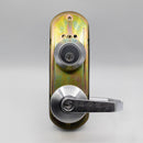 Adjustable Double Door Lock for Any Door You Need. More Security and Easy-to-Install Simultaneous Retraction Interconnected Grade 2 Lock | Black , Satin Nickel |