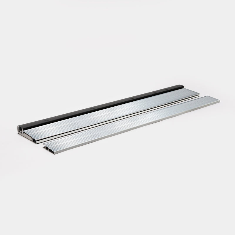 Adjustable Threshold Clip-in Extension - | Colors: Clear Anodized / Black  |  Sizes: 32",  46", 48"|