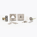 Heavy Duty Deadbolt Lock – USA | Black & Satin Nickel Finish