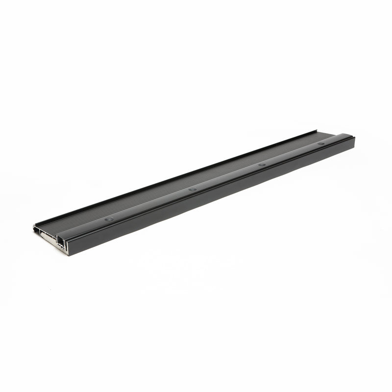 Adjustable Threshold with Rail for Dual Screen Doors and Sliding Doors, Heavy-Duty - | Colors: Black  |  Sizes: 74", 96" | (Copy)