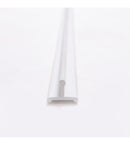 Quality White Vinyl Sliding Door Track – Bottom Track Replacement for Patio & Screen Doors, Durable Smooth Glide, Flat White Vinyl