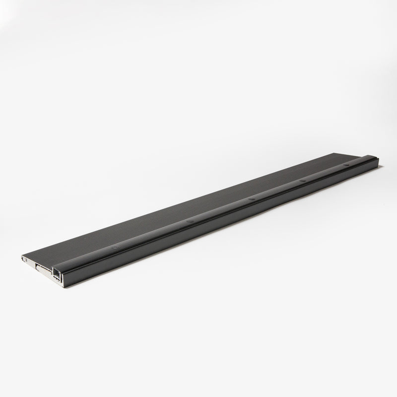 7" Ultra-Wide Adjustable Aluminum Threshold -Add on Extension Compatible - | Colors: Black / Clear Anodized  |  Sizes: 36", 48", 72" || (Copy)