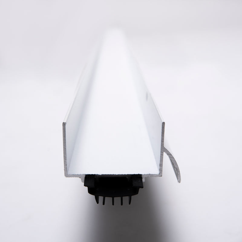 1 3/4" U-Shaped Door Bottom with Waterproof Drip Cap Seal | Colors: White  |  Sizes: 36",  42", 72"|