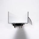 1 3/4" U-Shaped Door Bottom with Waterproof Drip Cap Seal | Colors: White  |  Sizes: 36",  42", 72"|