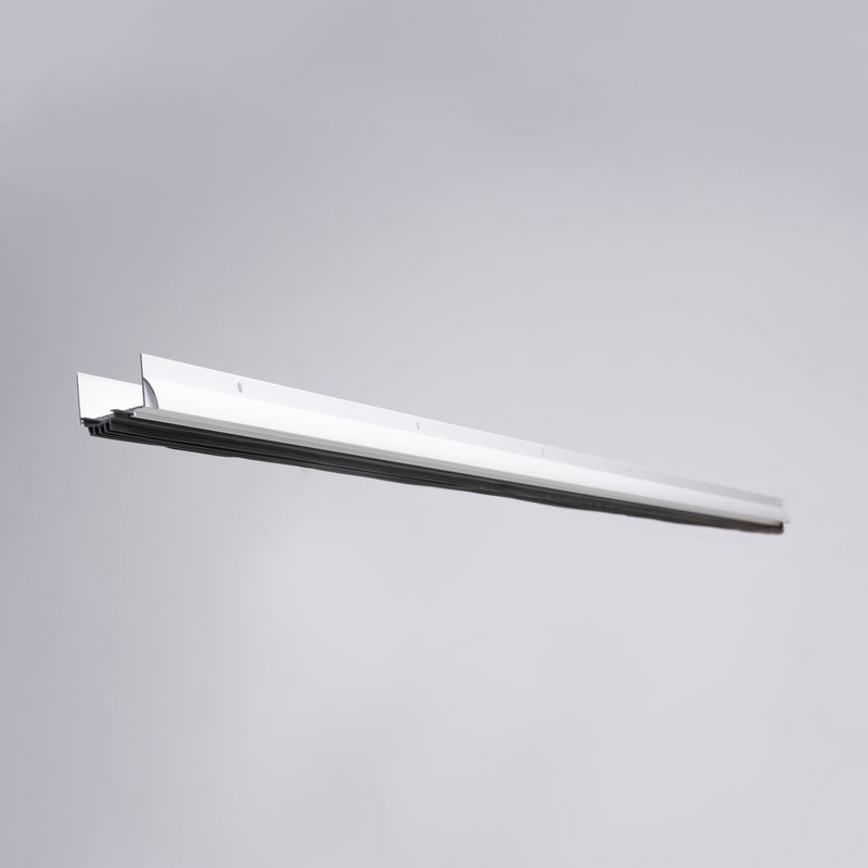 1 3/4" U-Shaped Door Bottom with Waterproof Drip Cap Seal | Colors: White  |  Sizes: 36",  42", 72"|