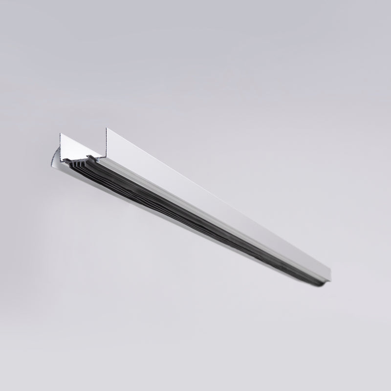 1 3/4" U-Shaped Door Bottom with Waterproof Drip Cap Seal | Colors: White  |  Sizes: 36",  42", 72"|