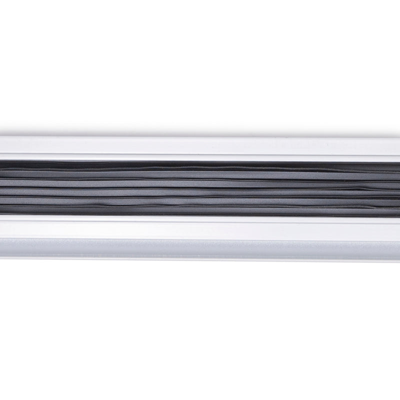 1 3/4" U-Shaped Door Bottom with Waterproof Drip Cap Seal | Colors: White  |  Sizes: 36",  42", 72"|